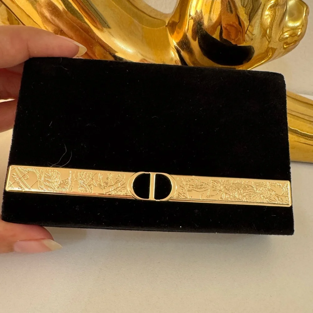 DIOR EYESHADOW PALETTE VELVET CASE WITH GOLD